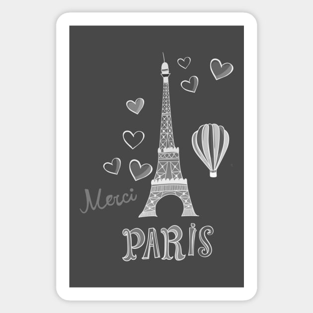 Paris Sticker by AlondraHanley